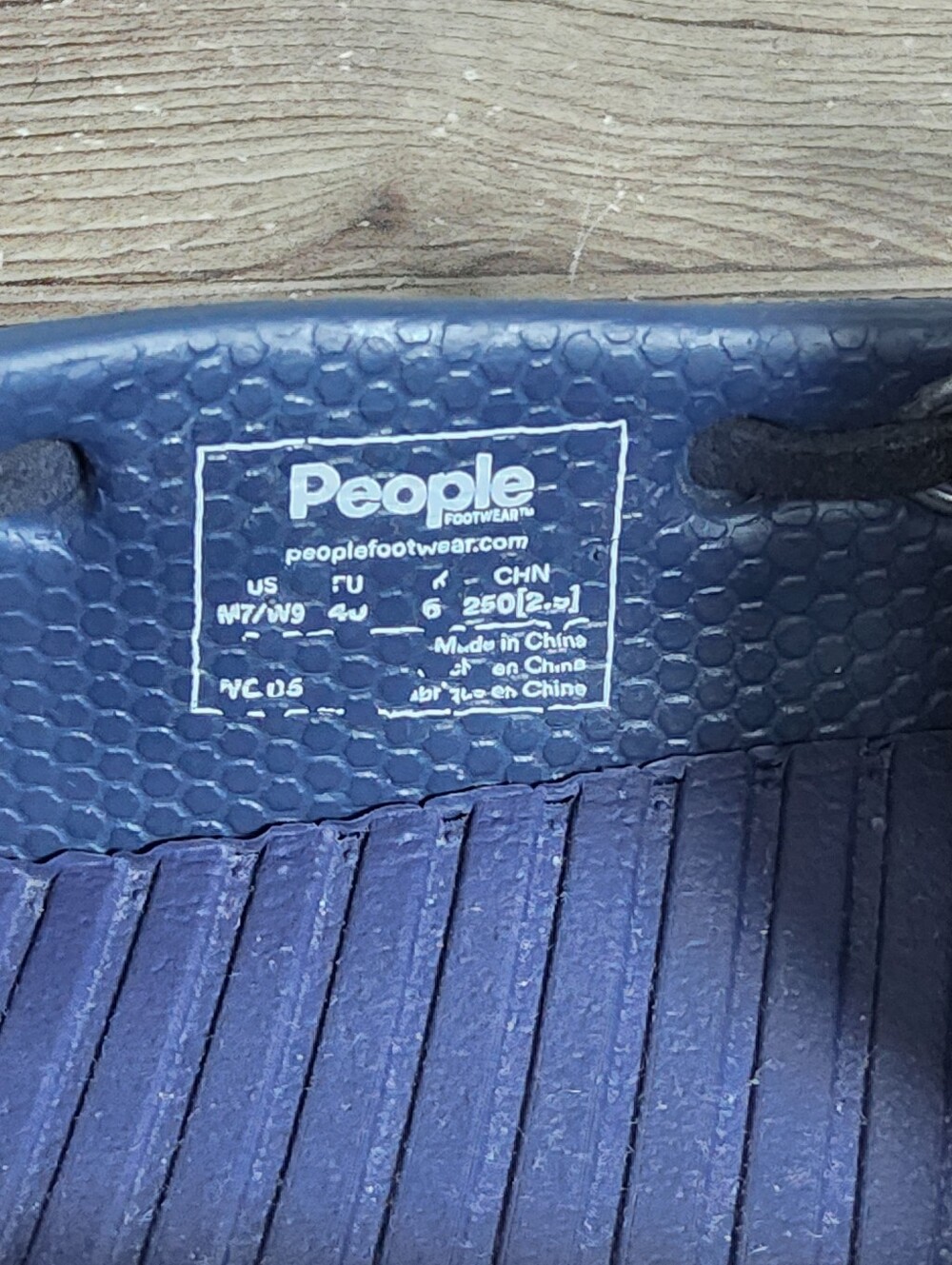 People Footwear Men's Navy Blue Slip On Boat Shoes Loafers M7 - Picture 10 of 10